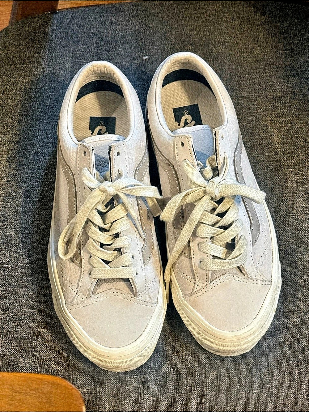 Vans Old Skool 36 Low Top Sneakers White & Oatmeal US 7.5